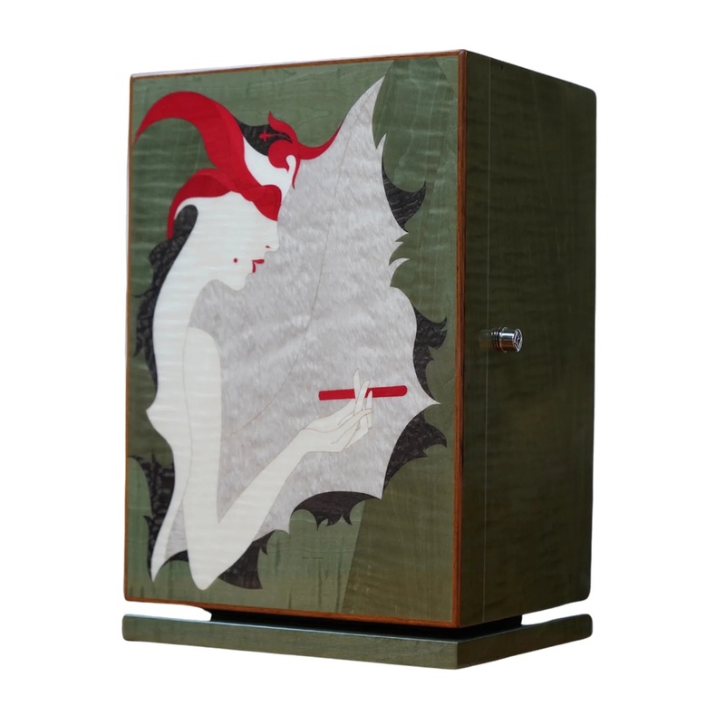 Maccarrone Dea Tyche Vertical Humidor Cabinet