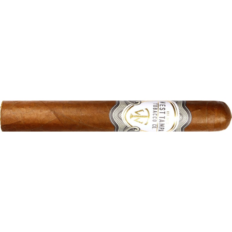 West Tampa Tobacco Company White Toro 6″ * 52