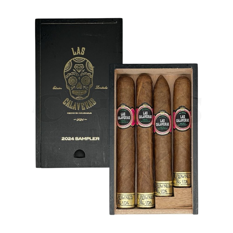 Crowned Heads Las Calaveras EL 2024 Sampler of 4 4 Cigar Sampler