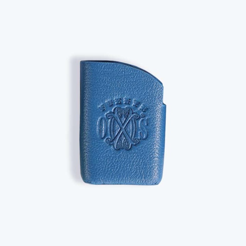 The OpusX Society J30 Blue J30 Lighter Leather Pouch Blue Pouch