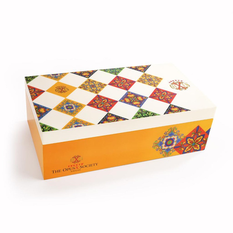 The OpusX Society Colonial Tiles Humidor Humidor