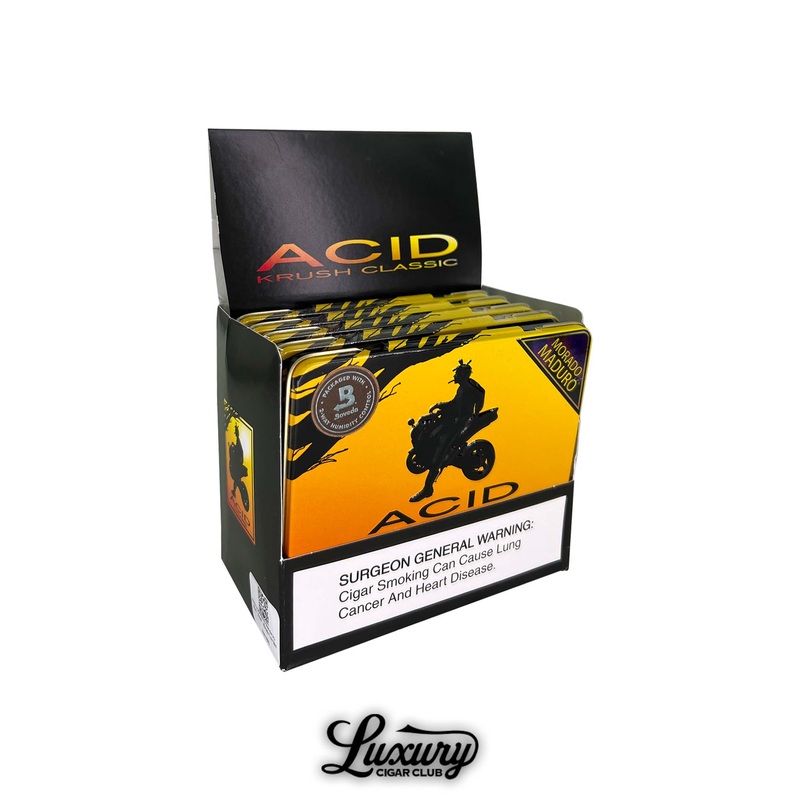 ACID Krush tin of 10 cigars krush (4×32) gold