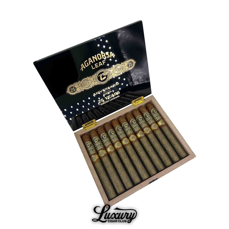 Aganorsa Leaf Anversario 25 Limited Edition 5 pack toro extra (6.25×52)