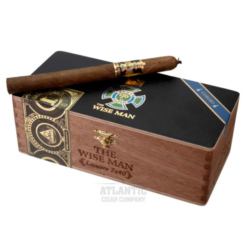 The Wise Man Corojo by Foundation Lancero (7×40)