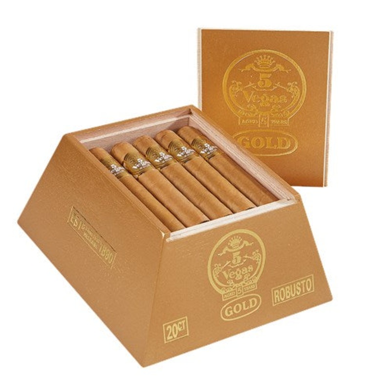 5 Vegas – Gold Robusto (5″ x 50)