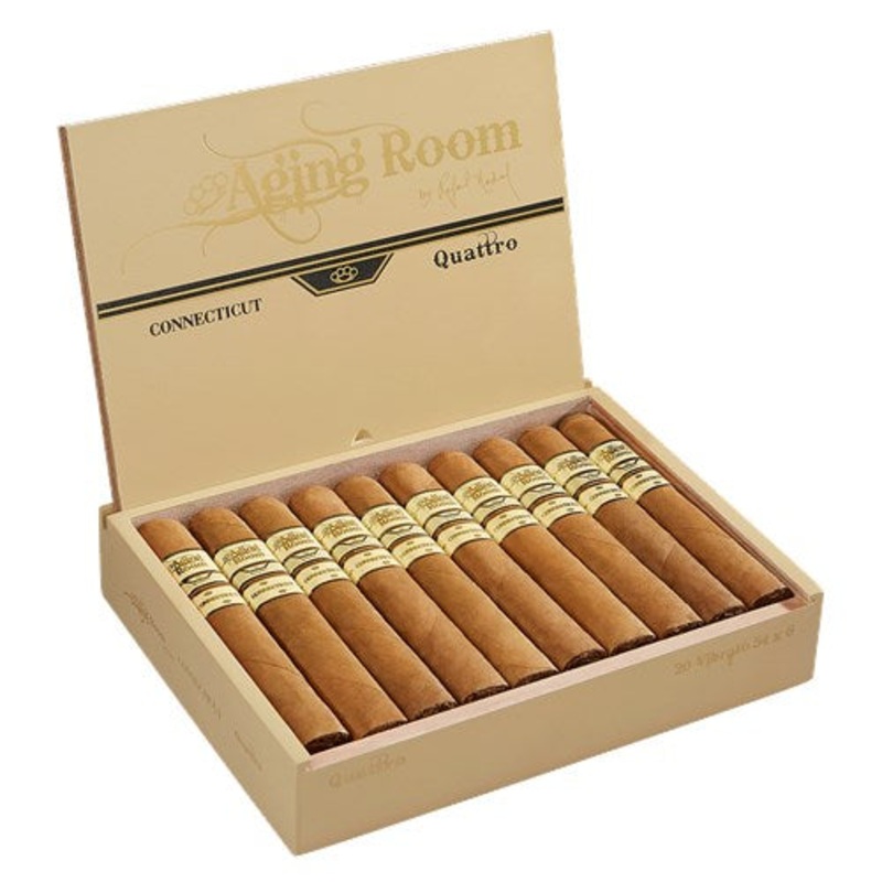 Aging Room Quattro Connecticut Vibrato Toro (6″ x 54) Box of 20