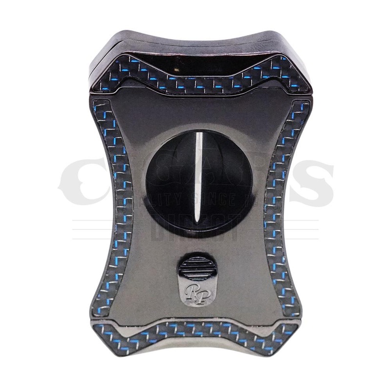 Rocky Patel Viper V Cut Series Gunmetal and Blue Cutter Gun/Blue