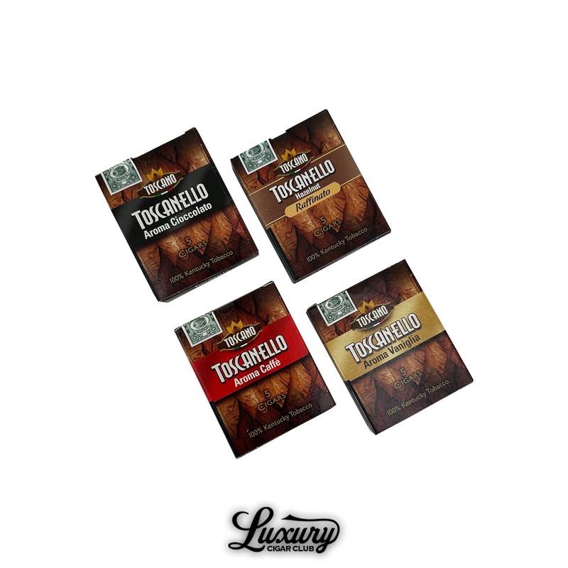 Toscano Toscanello 5 pack truncated cone (3×38) vaniglia