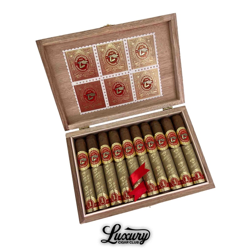 Aganorsa Leaf Signature Selection 5 pack belicoso (6.25×52)