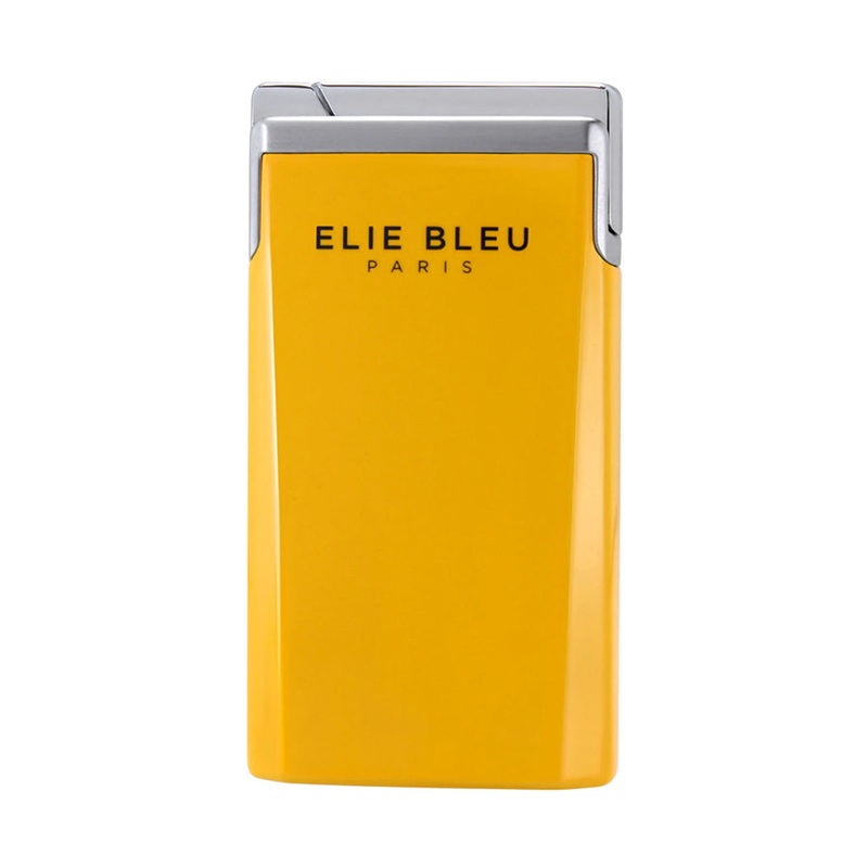 Elie Bleu J-15 Jet Flame Yellow Lacquer Lighter 1 Lighter