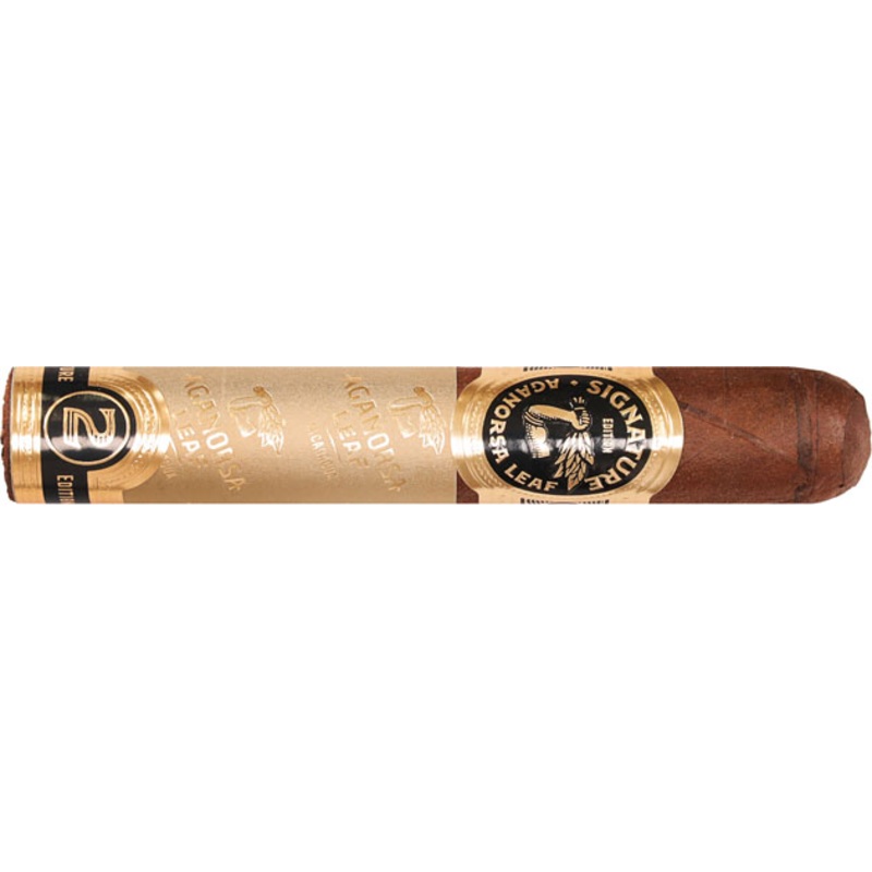 Aganorsa Leaf Signature Selection Maduro Robusto 5″ * 52