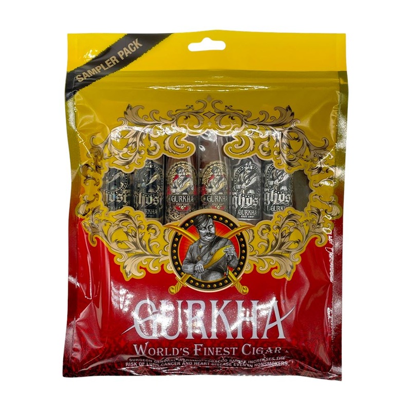 Gurkha Yellow/Red Toro Sampler #2 6 Cigars
