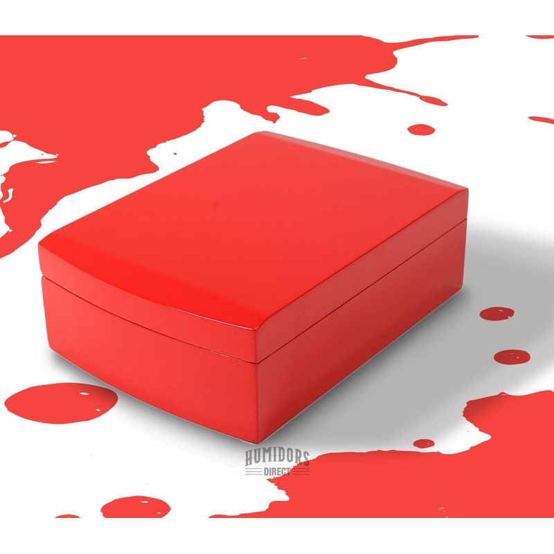 Candy Apple Red Travel Humidor Set 1 Set