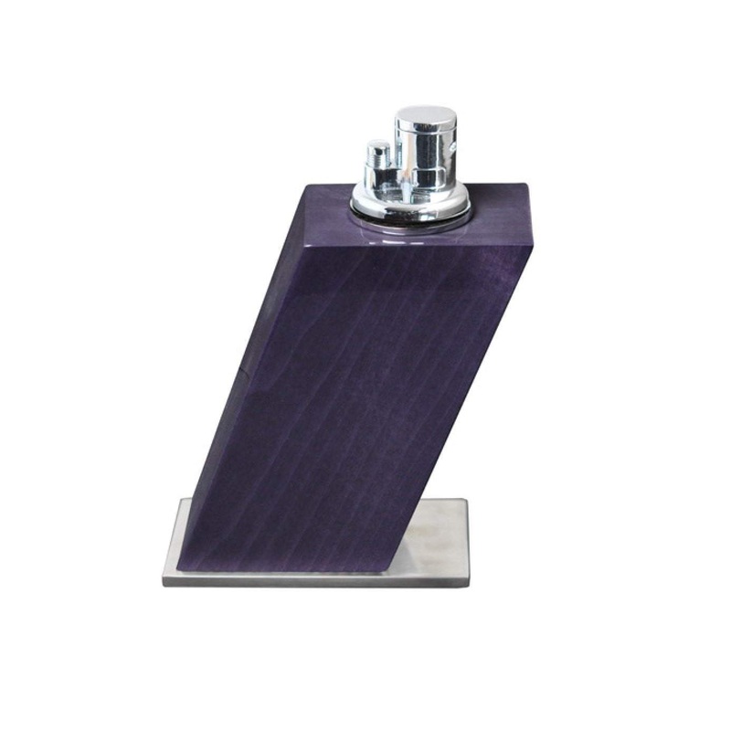 Elie Bleu Purple Sycamore Table Lighter 1 Lighter