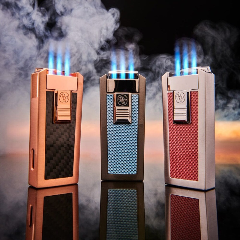 Rocky Patel The C.F.O. Triple Flame Lighter Copper w/Black