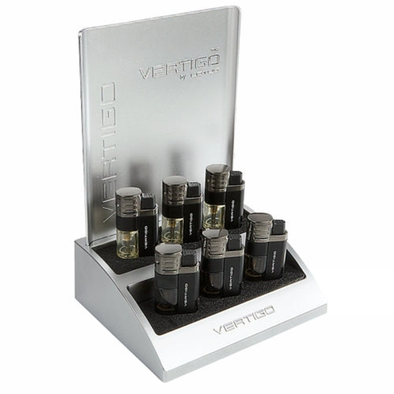 Vertigo Booster Quad Torch Lighter Vertigo Booster Quad Torch – Clear Tank