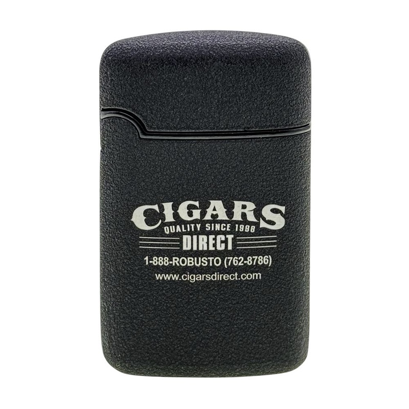 Cigars Direct Visol Triple Flame Lighter with Punch Black Torch