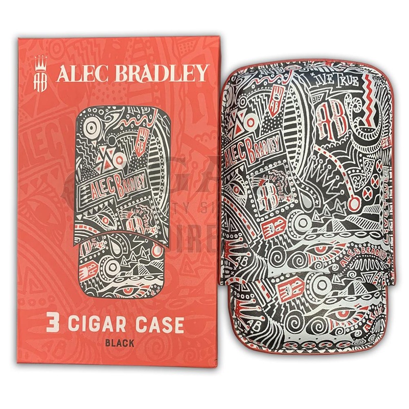 Alec Bradley 3 Cigar Leather Case 1 Case