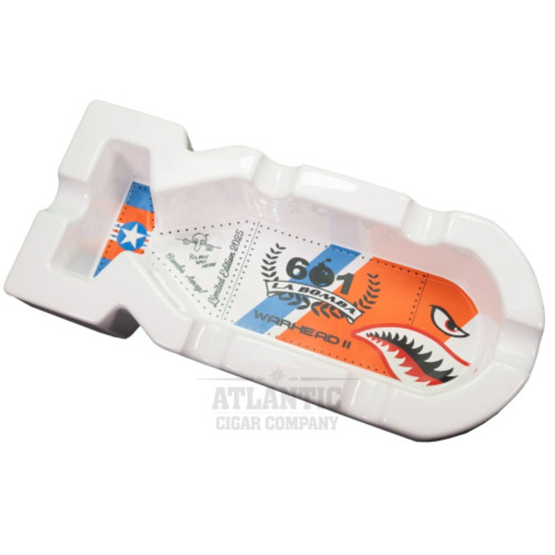 601 La Bomba Warhead 11 LE Ashtray White