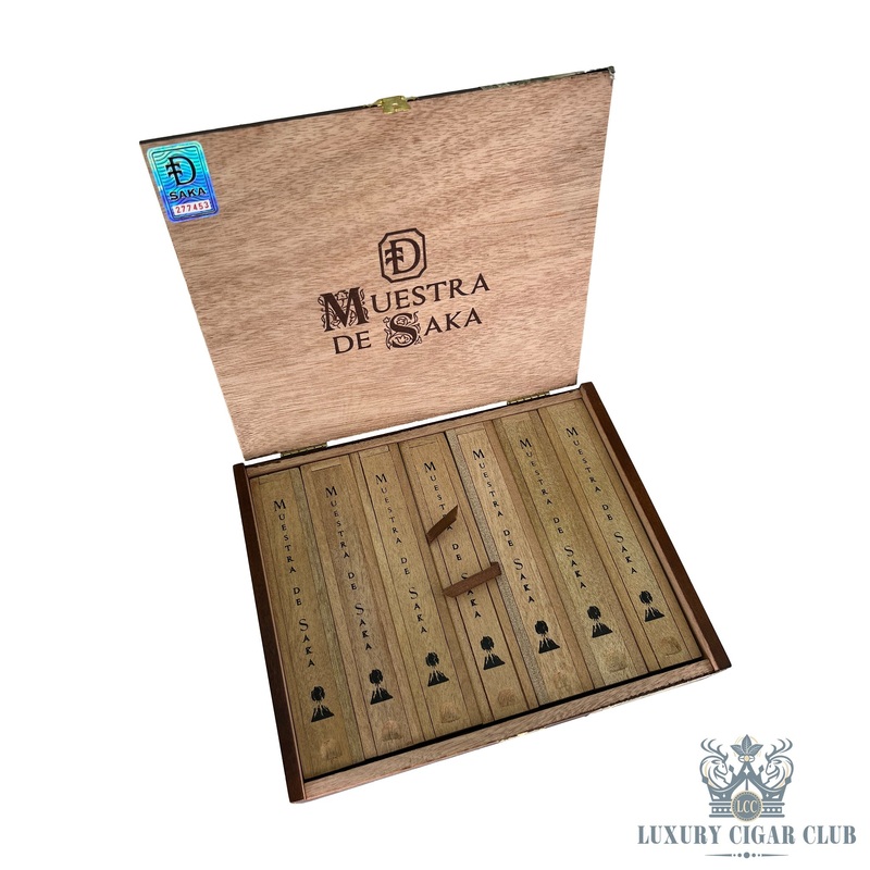 Dunbarton Tobacco & Trust Muestra De Saka Krakatoa single (no coffin) corona gorda (6×48)