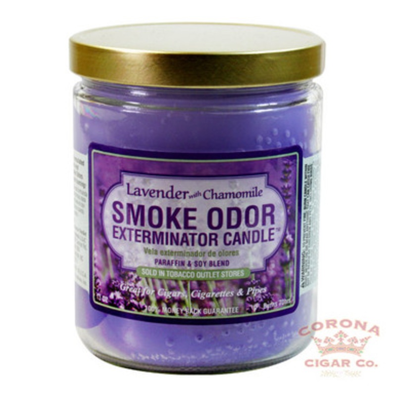 Smoke Odor Candle – Lavender with Chamomile (13oz Jar)