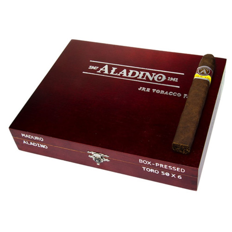 Aladino Maduro Toro Box-Pressed (6×50)