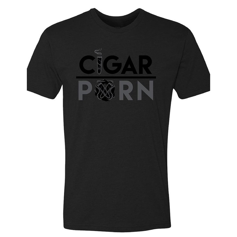 Black Cigar Pxrn Blackout Men’s Crew Neck T-Shirt S
