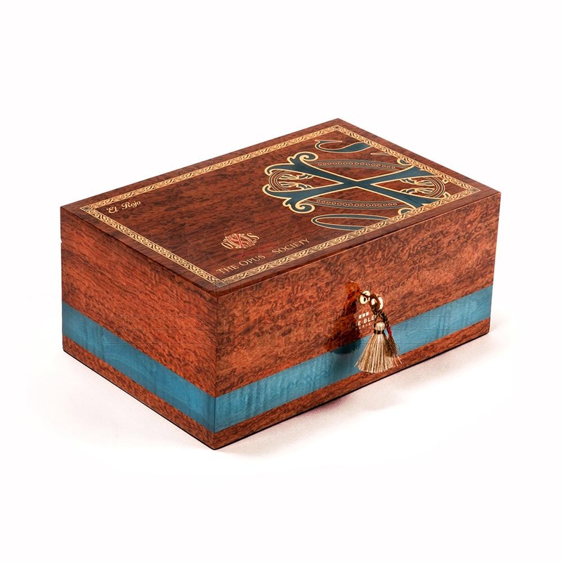 The OpusX Society El Rojo Humidor Rojo Large Humidor