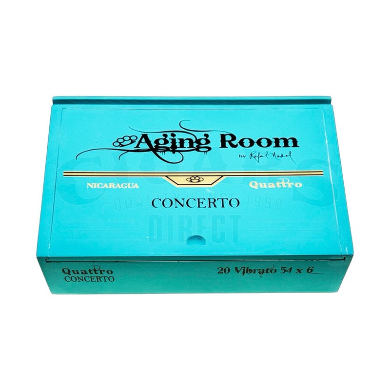 Aging Room Quattro Nicaragua Concerto Vibrato Toro 1 Cigar