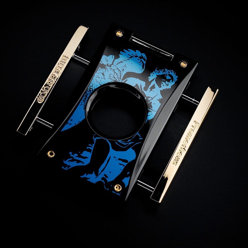 2024 LE God of Fire Never Back Down Cutter Blue on Black