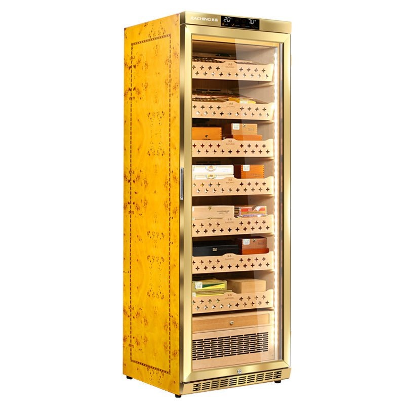 Raching MON3800 Climate Control Humidor Cabinet with/without (optional) Ammonia Removal With Ammonia Removal System Black