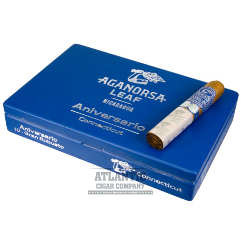 Aganorsa Leaf Aniversario Connecticut Robusto Box-Pressed (5×54)