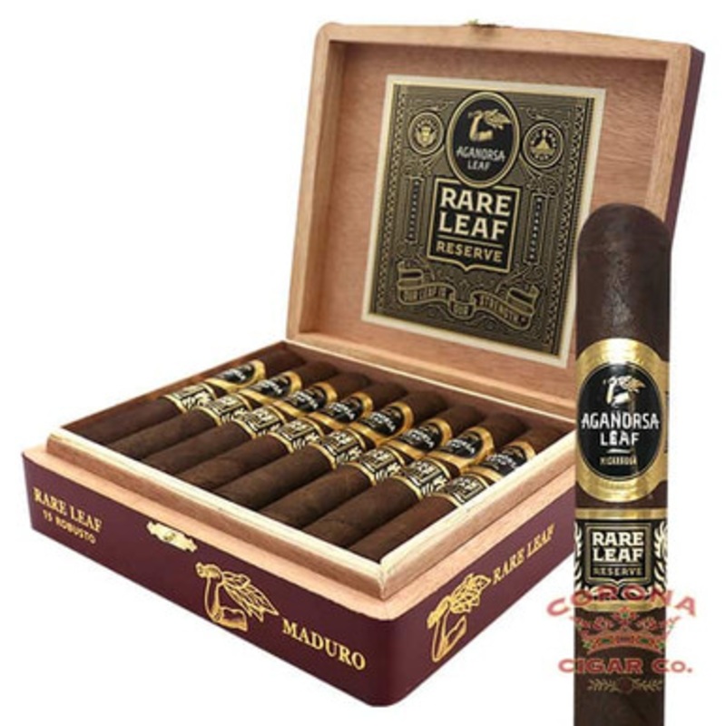 Aganorsa Leaf Rare Leaf Maduro Robusto (5 1/4 x 52)