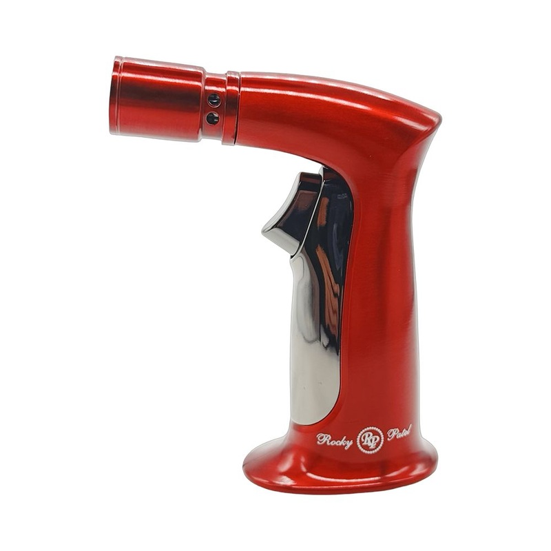 Rocky Patel Table Four Flame Lighter Red