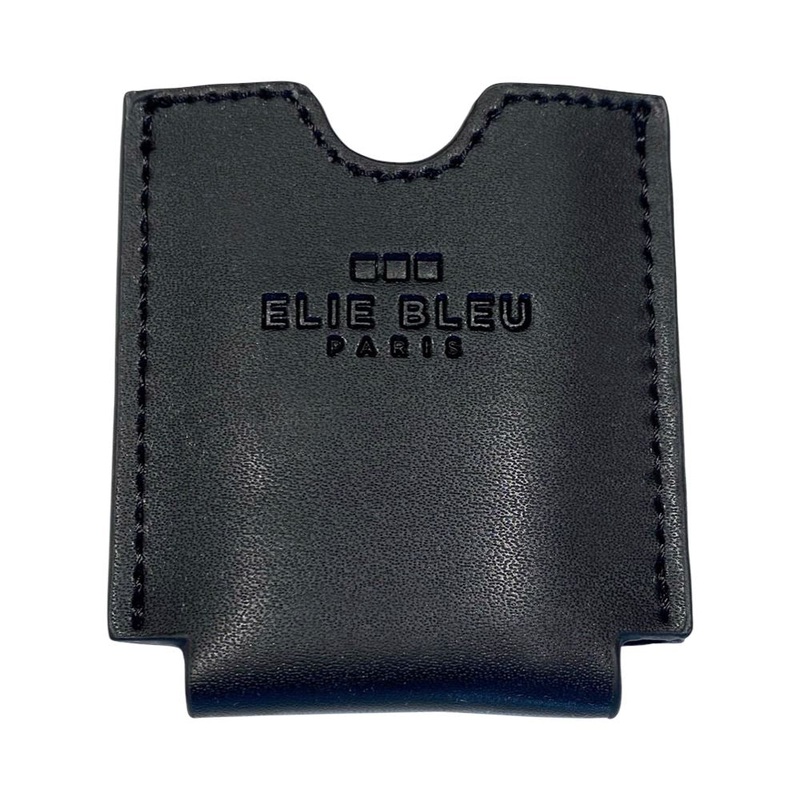 Elie Bleu EBC4 Black Leather Cutter Case 1 Cutter Case