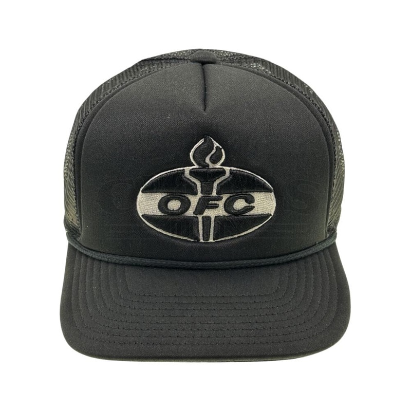 OZ Family Family Black Meshback Trucker Hat Black Hat