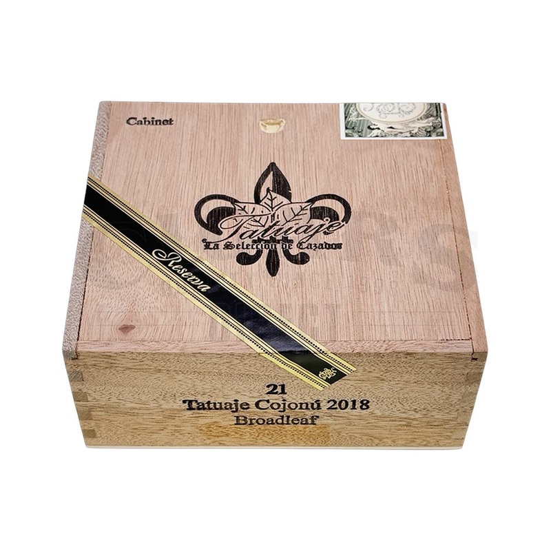 Tatuaje Nicaragua Cojonu 2018 Reserva Broadleaf Double Robusto 1 Cigar