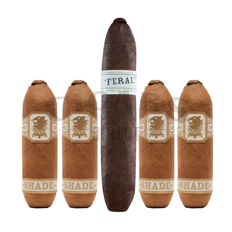 Drew Estate Undercrown Shade Flying Pig and Feral Sampler 5 Cigars