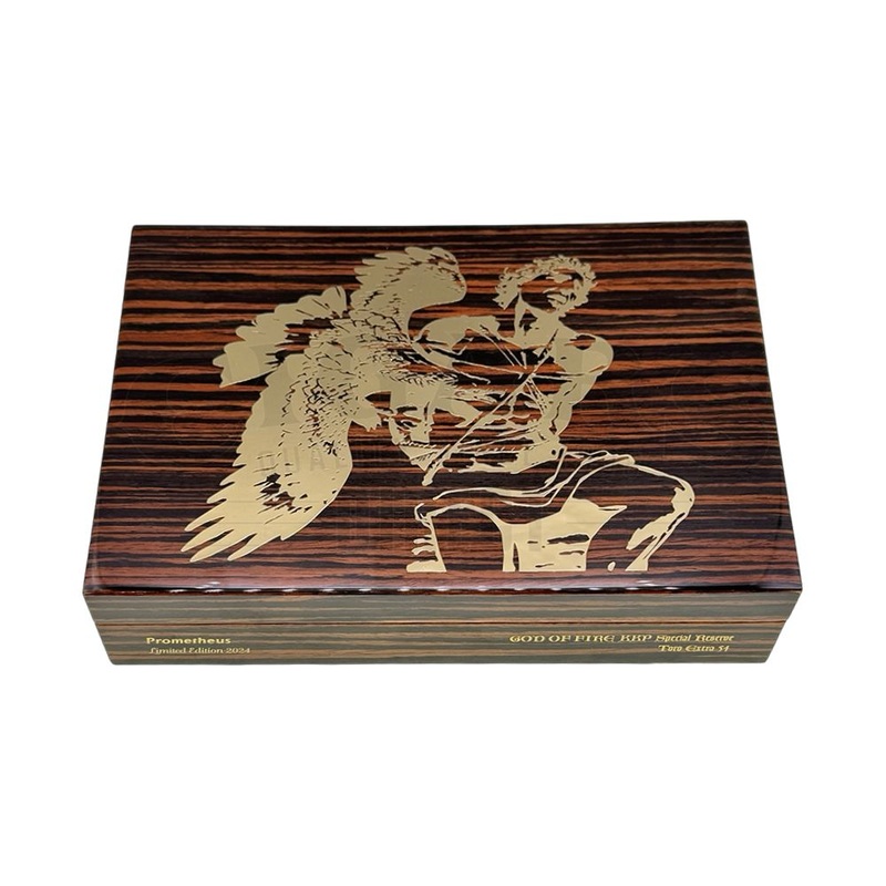 GOF KKP Special Reserve Toro Extra 54 Travel Humidor Only Macassar