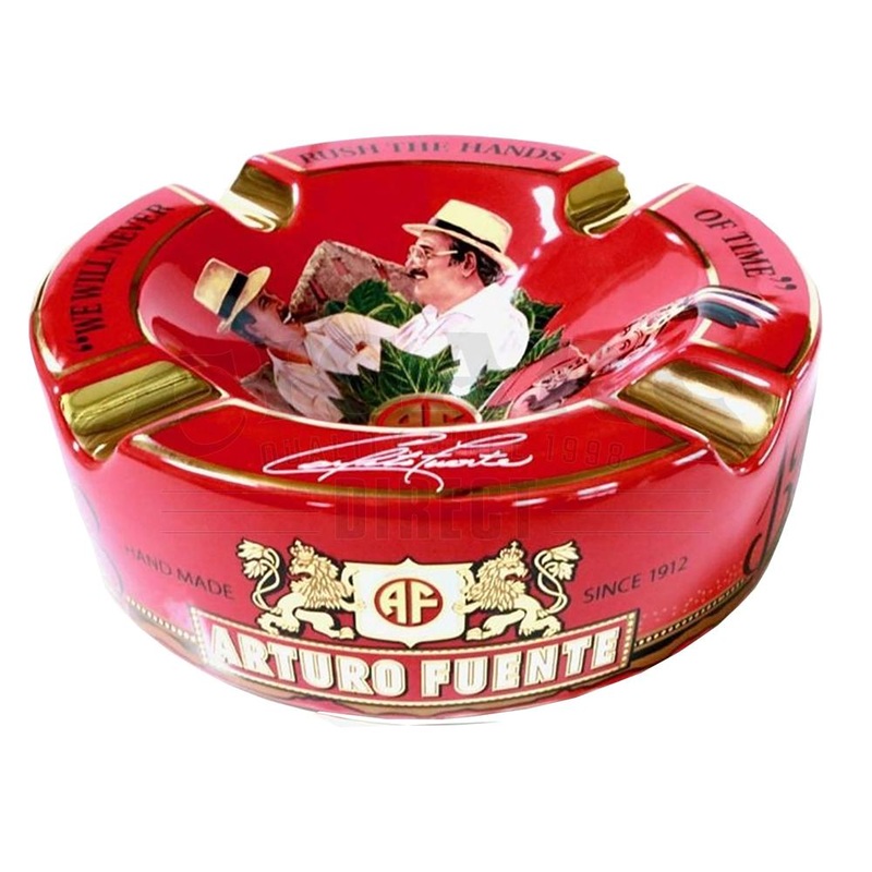 Journey Through Time Red Ashtray Red