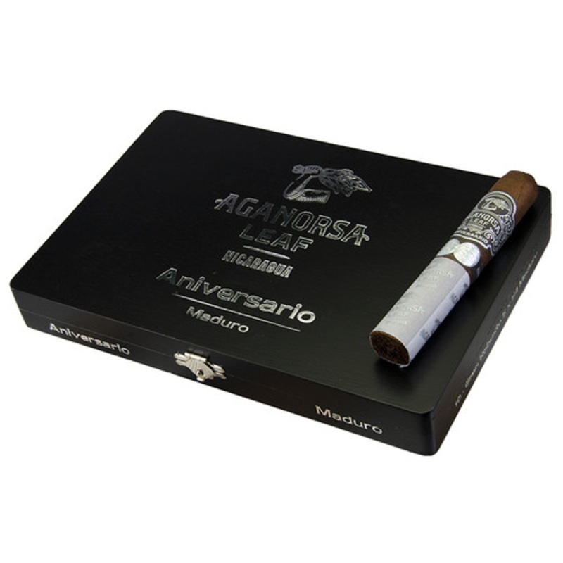 Aganorsa Leaf Aniversario Maduro Gran Robusto BP (5×54)