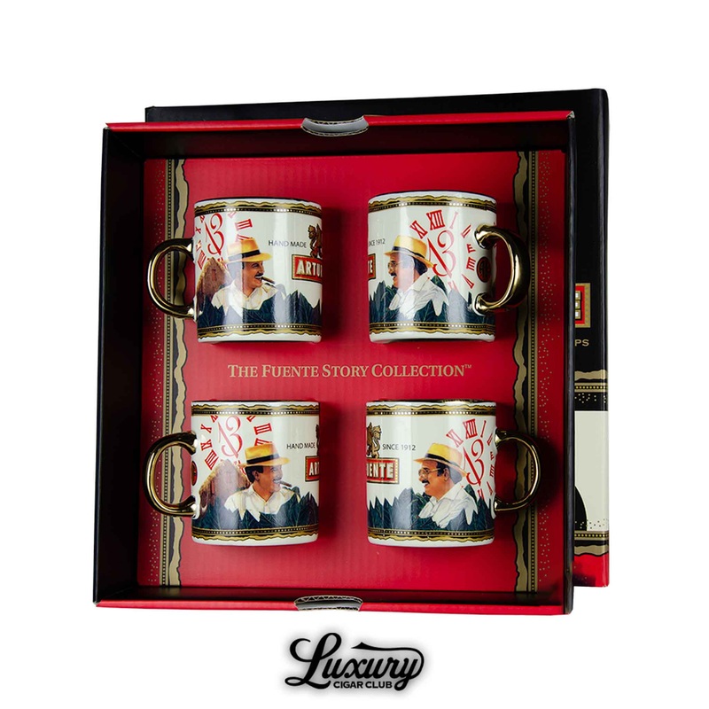 Arturo Fuente Hands of Time Espresso Cups Limited Edition