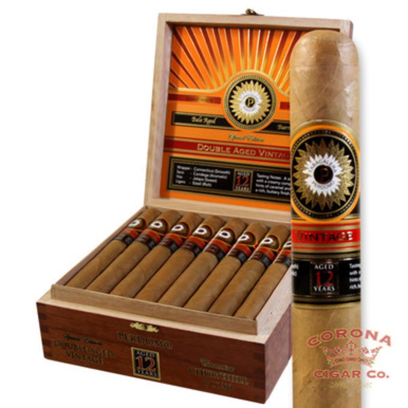 Perdomo Double Aged 12yr Vintage Connecticut Churchill (7 x 56)