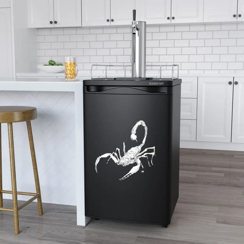 Edgestar Kegerator for Full Size Kegs Black/Stainless