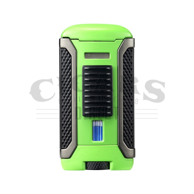 Green Colibri Apex Single Jet Flame Lighter Green