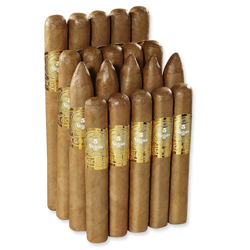 5 Vegas Gold Mega-Sampler 20 Cigars