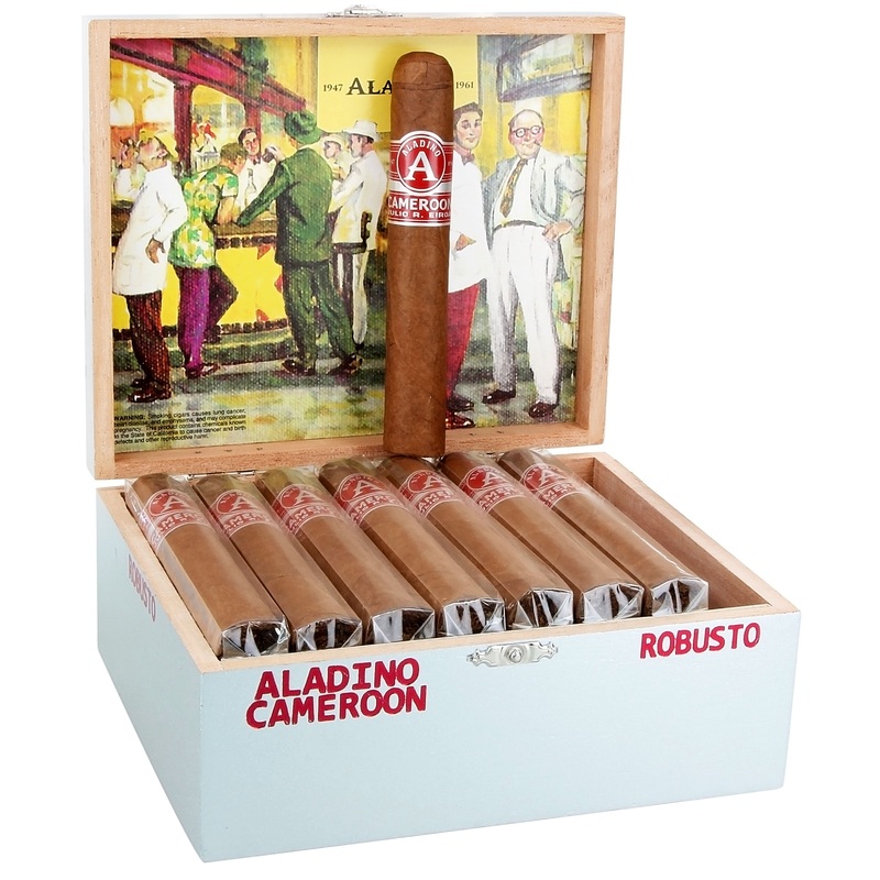 Aladino Cameroon Robusto (5″ x 50) Box of 24