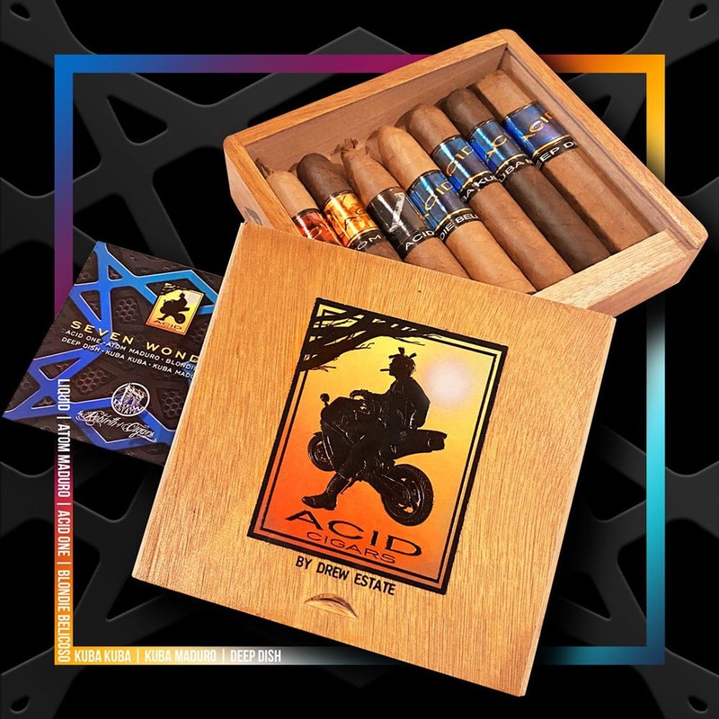 Drew Estate Acid Seven Wonders Sampler 7 Cigars