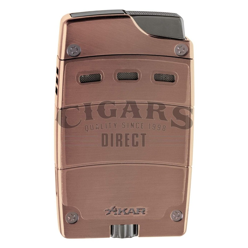 XIKAR Ultra Mag Single Jet Flame Lighter with Cutter Black