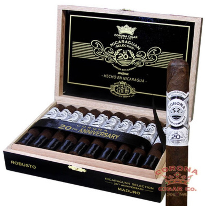 Corona Nicaraguan 20th Anniversary FSG Maduro Robusto (5 x 50)